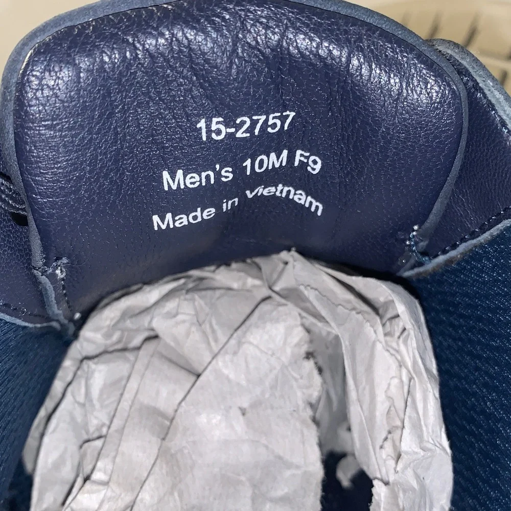 Men's Johnson & Murphy Navy Oxford Shoes